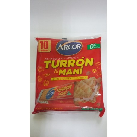 TURRON OBLEA ARCOR 250 GR